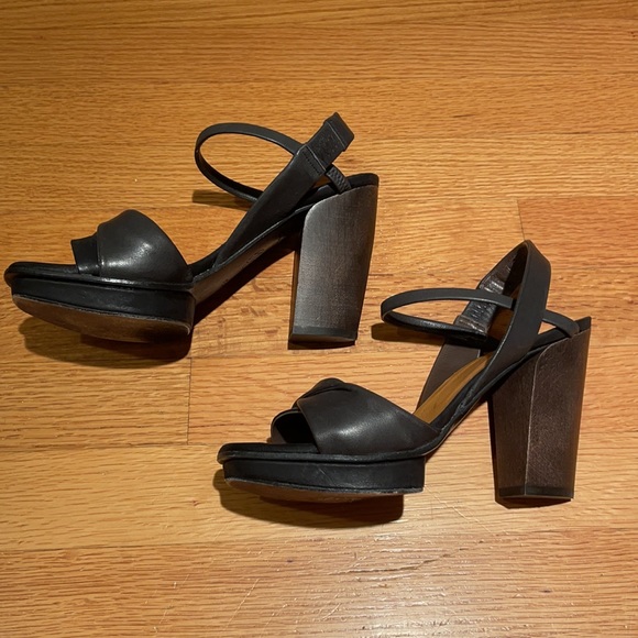 COCLICO Uli Black Heels Size 37 1/2 - Picture 7 of 10